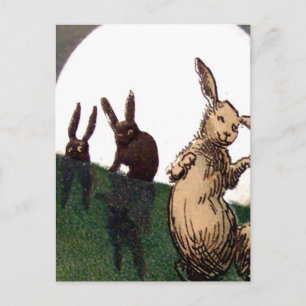 Postal Festiva Vintage Easter Card