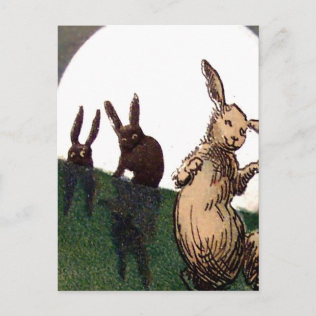 Postal Festiva Vintage Easter Card (Anverso)