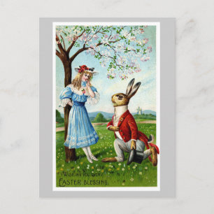 Postal Festiva Vintage Easter Postcard