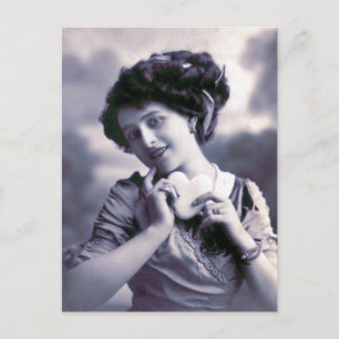 Postal Festiva "Vintage French Valentine"