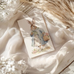 Postal Festiva Vintage Holidays Bunny