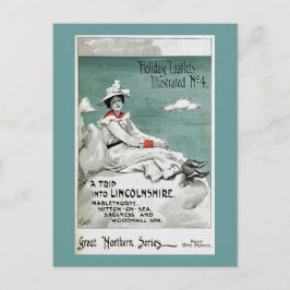 Postal Festiva Vintage Lincolnshire, Reino Unido, prospecto del