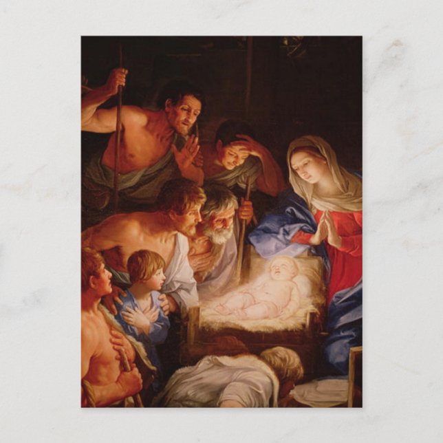 Postal Festiva Vintage : Navidades - (Anverso)