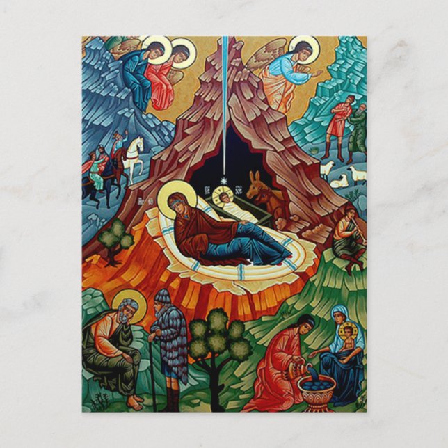 Postal Festiva Vintage : Navidades - (Anverso)