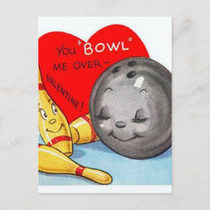 Postal Festiva Vintage Retro Art Valentine's Day