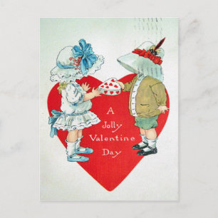 Postal Festiva Vintage Valentine