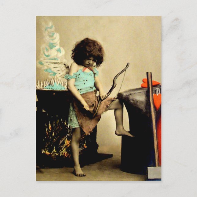 Postal Festiva Vintage Valentine (Anverso)