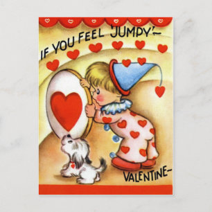 Postal Festiva Vintage Valentine