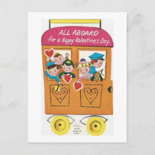 Postal Festiva Vintage Valentine Train
