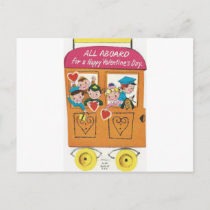 Postal Festiva Vintage Valentine Train