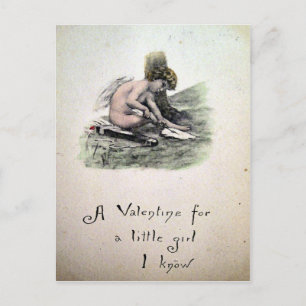Postal Festiva Vintage Victorian Valentine