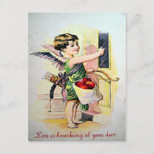 Postal Festiva Vintage Victorian Valentine