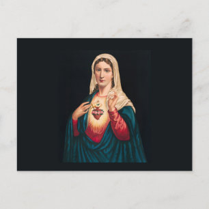 Postal Festiva Virgen María