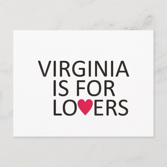 Postal Festiva Virginia State T shirt Virginia Home Tee Virginia (Anverso)