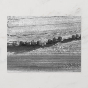 Postal Festiva Vista aérea de la granja de animales inglesa