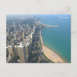 Postal Festiva vista de Chicago 360