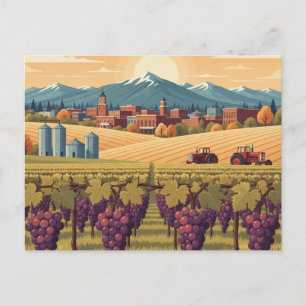 Postal Festiva Walla Walla Washington Viajes