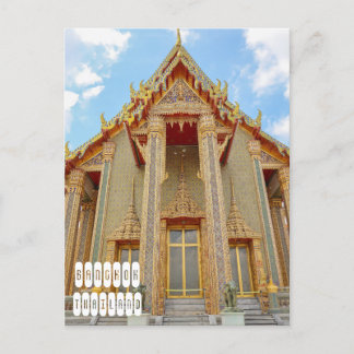 Postal Festiva Wat Ratchabophit en Bangkok