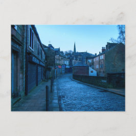 Postal Festiva Water Street Todmorden - Encanto empedrado al crep