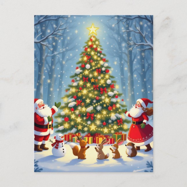 Postal Festiva „Weihnachtliche Harmonie“ (Anverso)