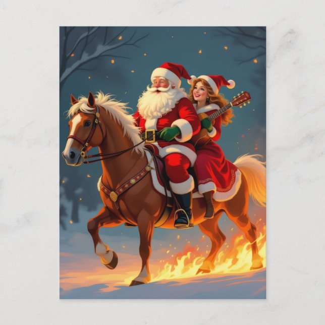 Postal Festiva „Weihnachtliche Harmonie“ (Anverso)