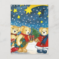 WEIHNACHTSTEDYBÄREN MIT GESCHENKEN