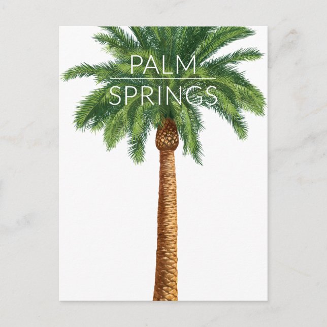 Postal Festiva Wellcoda Palm Springs Holiday Verano Fun (Anverso)