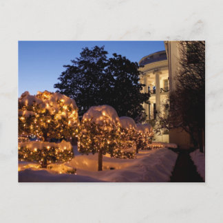 Postal Festiva White House Christmas Lawn Decorations