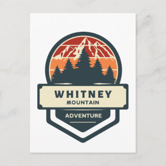 Postal Festiva Whitney mountain peak climbing and hiking