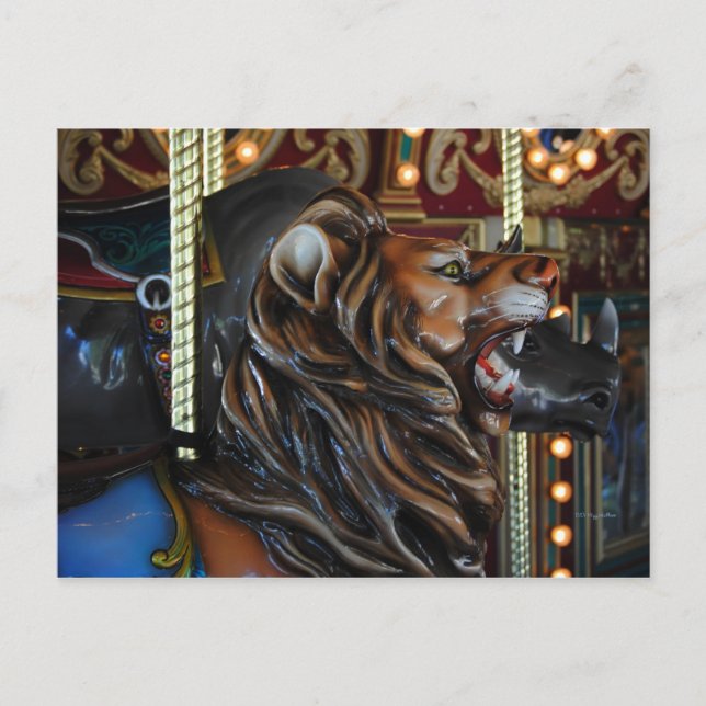 Postal Festiva Wild Merry Go Round (Anverso)