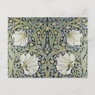 Postal Festiva William Morris - Diseño del patrón de Pimpernel