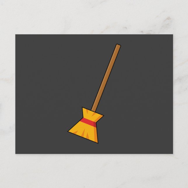 Postal Festiva Witch Broom (Anverso)