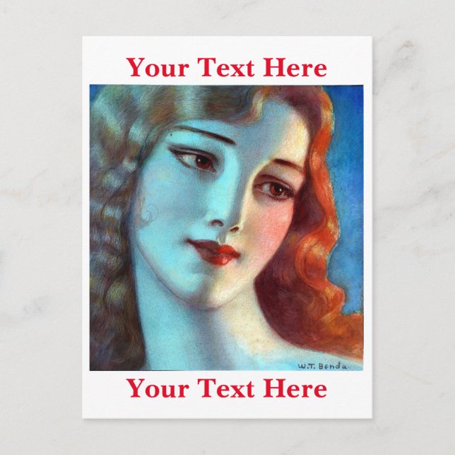 Postal Festiva Wladyslaw Theodore Benda (Anverso)