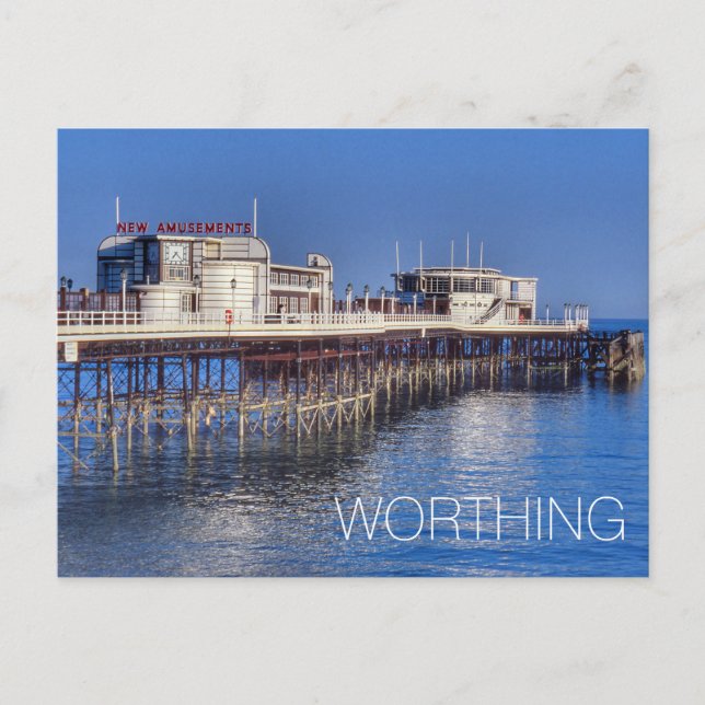 Postal Festiva Worthing (Anverso)