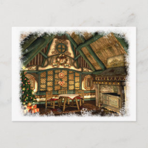 Postal Festiva Xmas Cottage