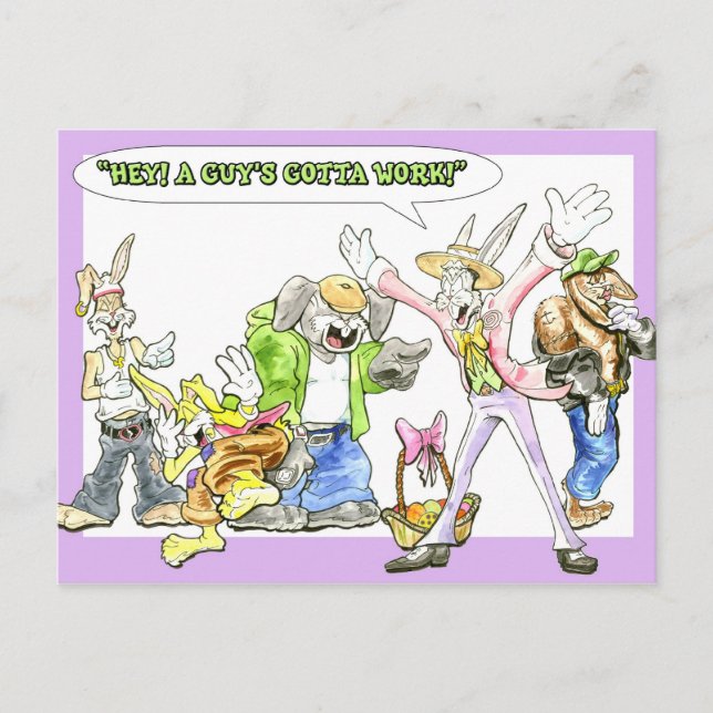 Postal Festiva Ya Tienes Que Hacer Lo Que Tienes Que Hacer (Anverso)