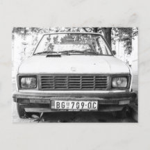 Yugo, viejo equipaje de auto yugoslaviano