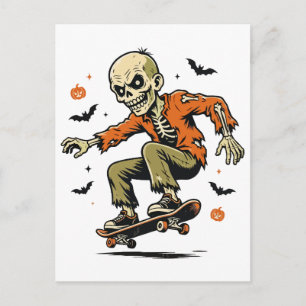 Postal Festiva Zombie Skateboarder