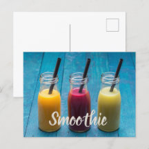 Zumo de smoothie bebida mango naranja kiwi regalo