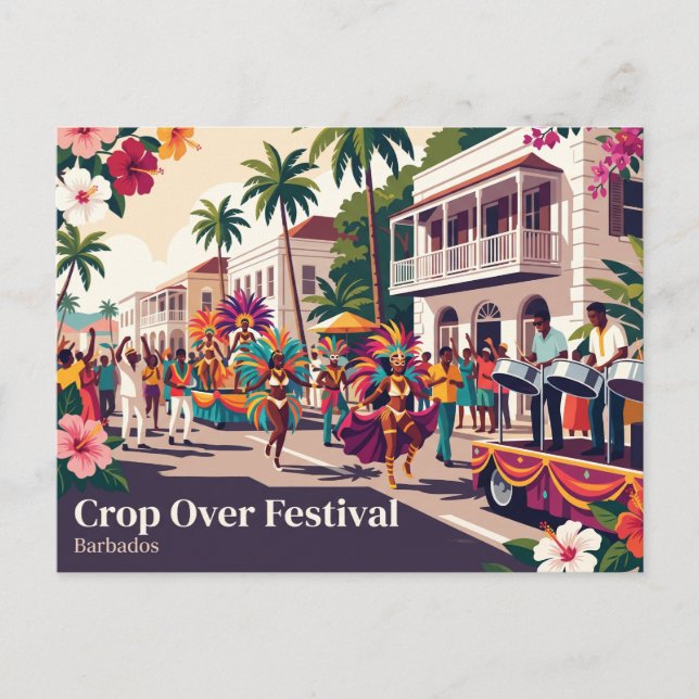 Postal Festival Crop Over Barbados (Anverso)