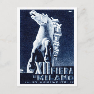 Postal Festival de Cine de Italia de 1921