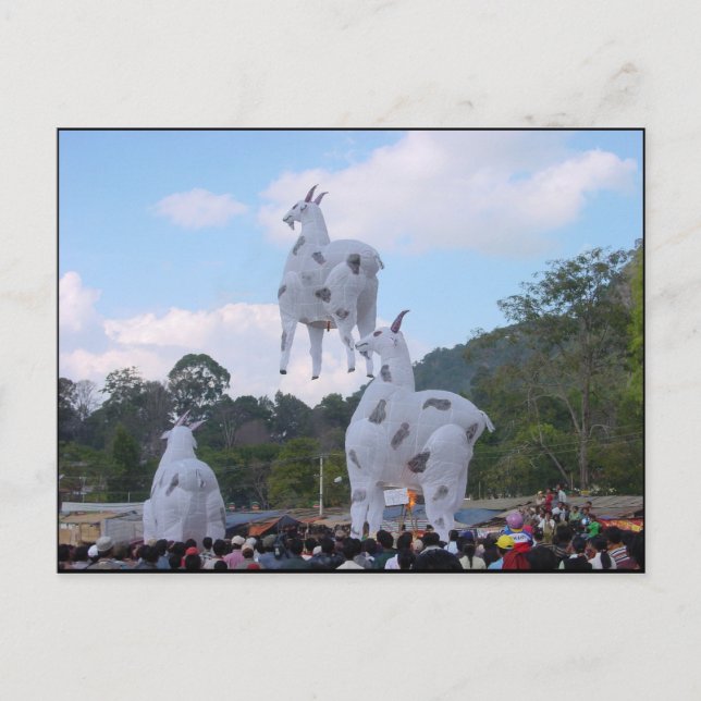 Postal Festival de globos aerostáticos 1 (Anverso)