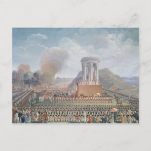Postal Festival de la Federación, 14 de julio de 1790