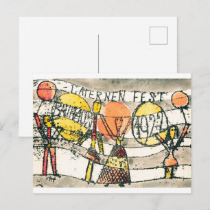 Postal Festival de Linternas Bauhaus Paul Klee
