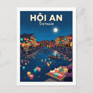 Postal Festival de Linternas del Río Thu Bon Hoi An Vietn