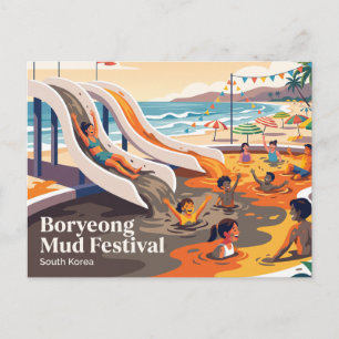 Postal Festival de Lodo de Boryeong Corea del Sur