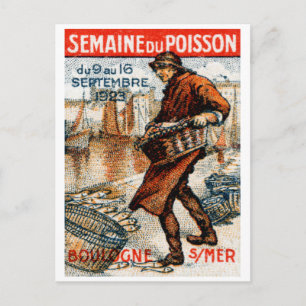 Postal Festival de Mariscos de 1923