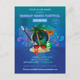 Postal Festival de Música de Verano del Club agrega publi