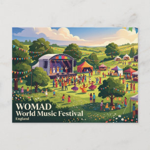 Postal Festival de Música del Mundo WOMAD Inglaterra