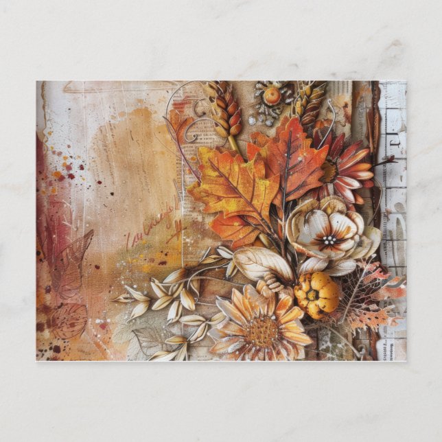 Postal Festival de otoño (Anverso)